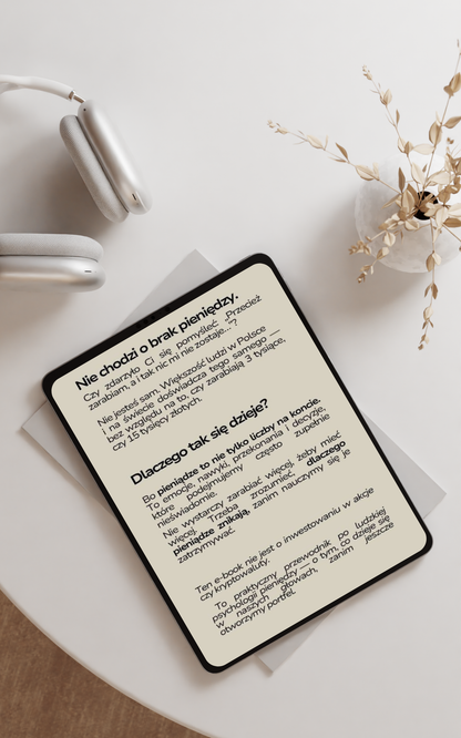 E-Book DLACZEGO NIE MAMY PIENIĘDZY